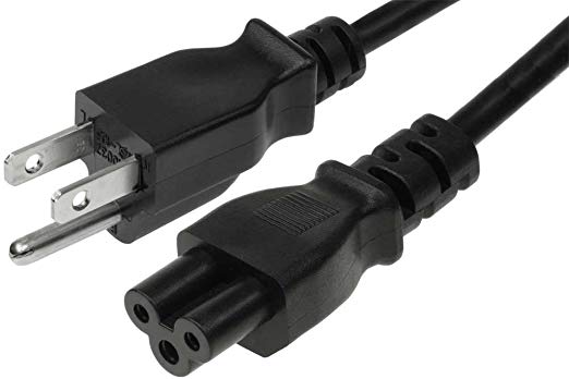SF Cable, 3ft 18 AWG 3 Prong Universal Power Cord (NEMA 5-15P to IEC320 C5)