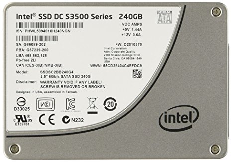 Intel Solid-State Drive DC S3500 Series SSDSC2BB240G401 240GB 260 MB/s