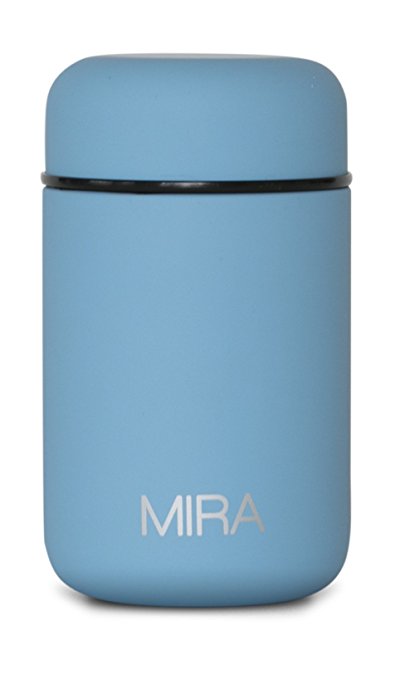 MIRA Lunch, Food Jar, Vacuum Insulated Stainless Steel Lunch Thermos, 13.5 Oz, Sky