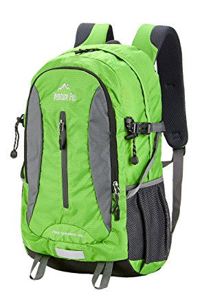 Venture Pal 40L Hiking Travel Outdoor Backpack Daypack with Waterproof Raincover