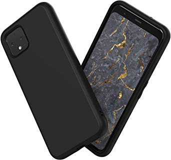 RhinoShield Case for Google Pixel 4XL -SolidSuit - Shock Absorbent Slim Design Protective Cover with Premium Matte Finish 3.5M/11ft Drop Protection - Classic Black