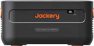 Jackery Expansion Battery Pack 2000 Plus, 2042Wh LiFePO4 Battery Pack for Portable Power Station Explorer 2000 Plus, Extra Expandable Battery for Outdoor RV Camping and Home Emergency