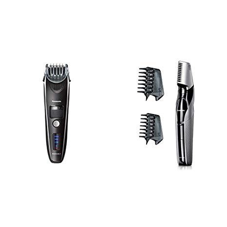 Panasonic Arc5 wet/Dry Electric Shaver & Trimmer for Men, 16-D Flexible Pivoting Head & Auto Cleaninwith WES9032P Men's Electric Razor Replacement Inner Blade & Outer Foil Set