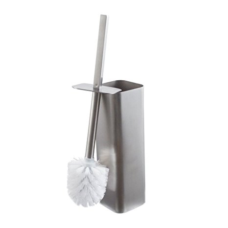 KES SUS 304 Stainless Steel Toilet Brush and Holder for Bathroom Storage Brushed Finish, BTB205-2