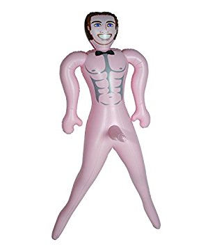 Tri Products 150cm Inflatable Sexy Blow Up Man Hen Night Party Novelty Toy Gift Fun Prank