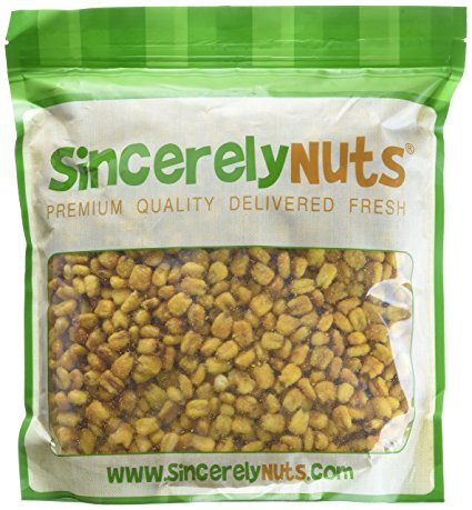 Sincerely Nuts Corn Kernels Roasted & Salted - Two (2) Lb. Bag - Incredibly Delicious - Fresh and Crunchy - Filled with Antioxidants, Minerals & Fiber - Kosher