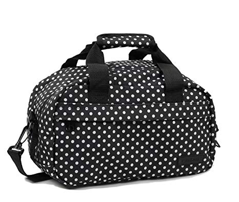 Members Essential On-Board Ryanair Compliant Second Hand Baggage in Black & White Polka Dot