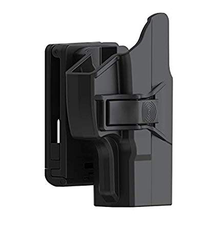 Taurus PT111 G2 Holster OWB, Tactical Pistol Holster for Taurus Millennium G2 PT111 PT132 PT138 PT140 PT145 PT745, Polymer Outside Waistband Gun Holsters Right Hand with Carry Adjustable Cant, Black
