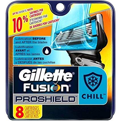 Gillette Fusion Proshield Chill refills 8 ct