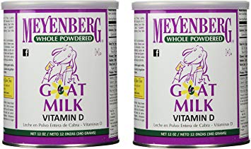 Meyenberg - Meyenberg Goat Milk (Powdered), 12 oz powder (Pack of 2)