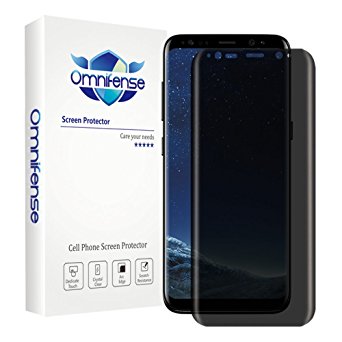 Galaxy S8 Plus Screen Protector [Privacy Protection], Omnifense Tempered Glass Screen Protector for Samsung Galaxy S8 Plus [Anti Spy][Anti Scratch][Anti Smudge](1 1 Pack)