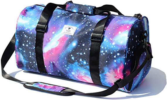 Original Floral Water Resistant Duffel Bag Gym bag Weekender Travel Bag for Gym Beach Travel School Daily Bags