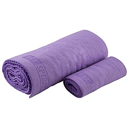 Fit Spirit Set of 2 Super Absorbent Snap Cooling Towels for Sports and Fitness - Choose Your Color & Size