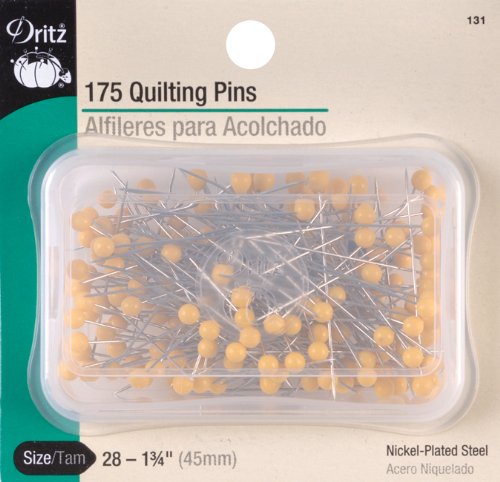Dritz 175-Piece Quilting Pins, 1-3/4-Inch