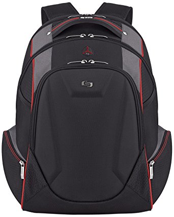 Solo Launch 17.3 Inch Laptop Backpack with Hardshell Front Pocket