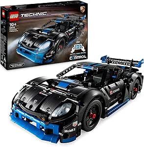 LEGO Technic Porsche GT4 e-Performance Race Car Toy for 10 Plus Year Old Boys & Girls, Model Vehicle with Remote Control Action, Kids' Bedroom Decoration, Birthday Gift Idea 42176