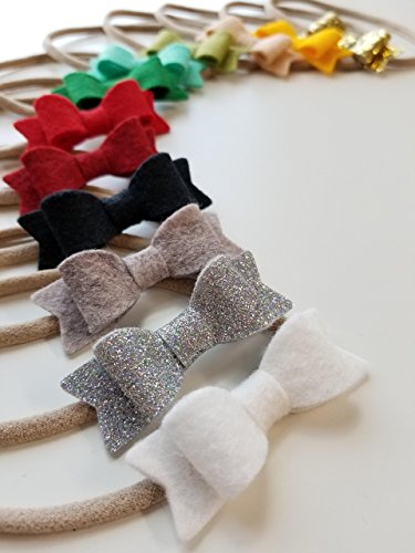 The Magic RainBow baby bows nylon headbands