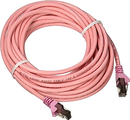 Belkin Cable,CAT6,UTP,RJ45M/M,25',PNK,Patch,SNAGLESS