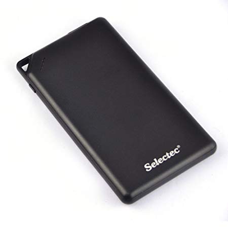 SELECTEC Ultra Thin Pocket Size External Battery Charger Portable Power Bank for Android and iPhone 2.4 Output 4000mAh