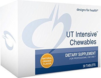 Designs for Health - UT Intensive Chewables - 500mg Cranberry, 2000mg D-Mannose for Urinary Tract Support, 30 Tablets