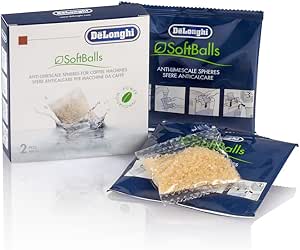 DeLonghi Softballs, 2 bags, balls prevent the formation of limestone water, universal coffee