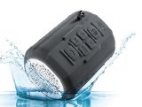 Jarv Big Shot Water Resistant Rugged Bluetooth Speaker with FM radio - Gray