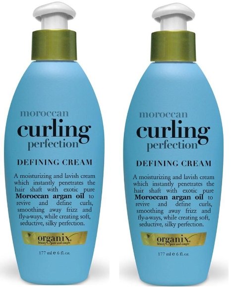 Organix Renewing Moroccan Argan Oil Curling Perfection Defining Cream 6 oz