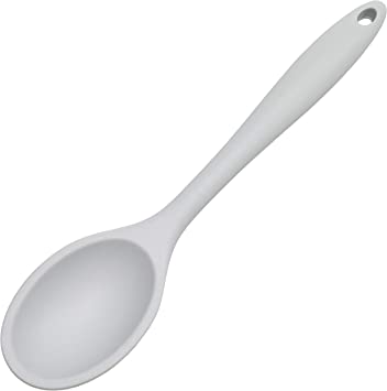 Chef Craft Premium Silicone Basting Spoon, 11 inch, Gray