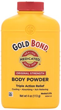 Gold Bond Medicated Body Powder, Original Strength, 4 oz