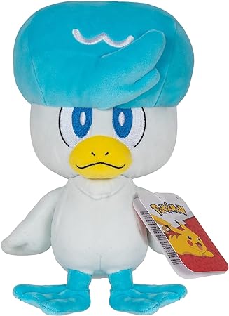 Pokemon Pokémon Quaxly Plush - 8-Inch Plush with Authentic Details