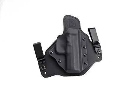 Sig Sauer P320 Compact IWB Hybrid Holster with Adjustable Retention, Black Arch Holsters ACE-1