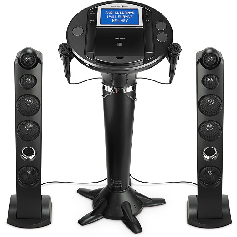 Singing Machine iSM1050BT Bluetooth Karaoke Pedestal