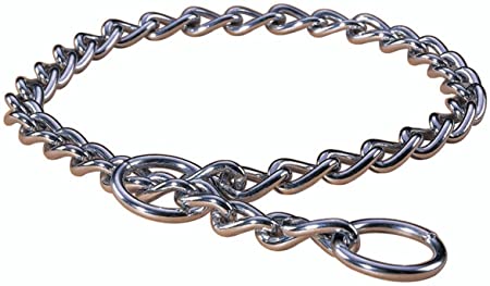 Hamilton Extra Heavy Choke Chain Dog Collar, 24-Inch