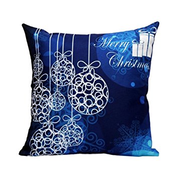 Pillowcase, Ammazona Christmas Sofa Waist Throw Pillow Case Cushion Cover Home Decor (F)