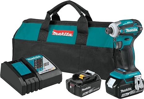 Makita XDT19T 18V LXT® Lithium-Ion Brushless Cordless Quick-Shift Mode™ 4-Speed Impact Driver Kit (5.0Ah)