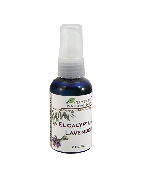 Eucalyptus Lavender All Natural Pre-Shave Oil, 2 oz.