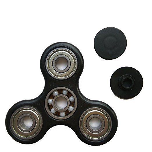 Wowstar Tri-Spinner Fidget Toy EDC Focus Toy with Hybrid Ceramic Bearing Ultra Durable Non-3D printed