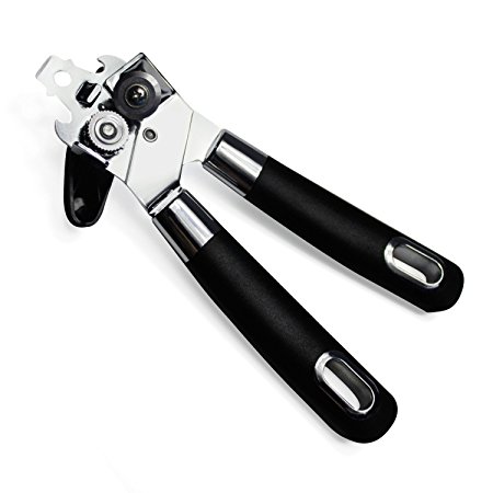 Digit life Manual Can Opener for Professional Heavy Duty Leaves No Sharp Edges Manual Can Opener, Ergonomic Anti-Slip Handles and Stainless Steel Design.