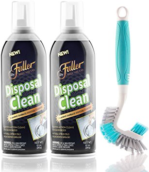 Garbage Disposal Drain Cleaner Foam with Multipurpose Brush Kit