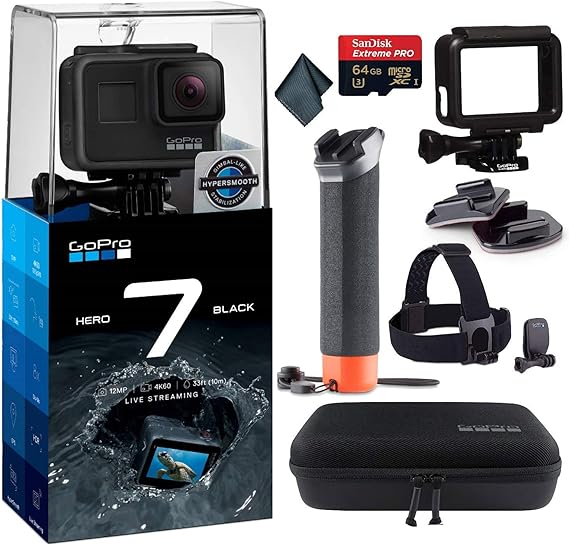 GoPro HERO7 Black Camera Adventure Bundle