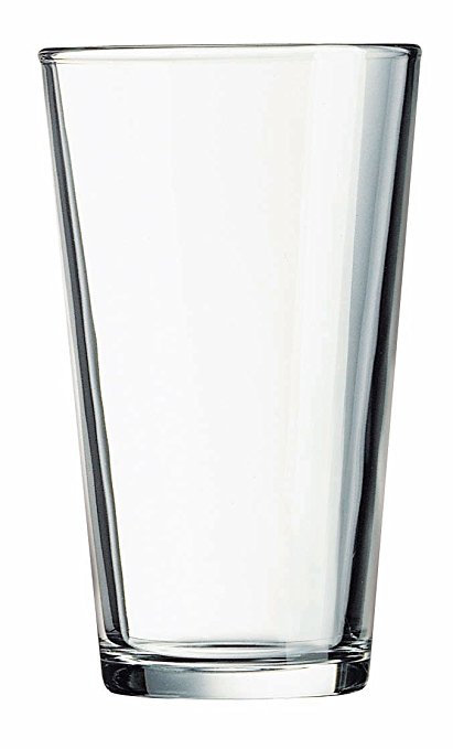 Arc International Luminarc Pub Beer Glass(Set of 4), 16 oz, Clear