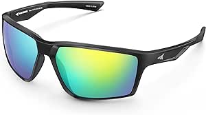 KastKing Osage Polarized Sport Sunglasses for Men and Women, Ideal for Driving Fishing Cycling Running, UV Protection