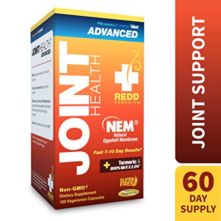 Redd Remedies - Joint Health Advanced, Helps Strengthen Connective Tissue and Cartilage, 120 count