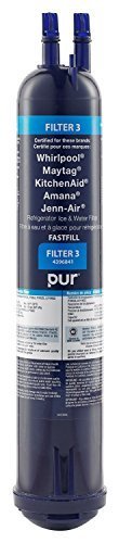 Whirlpool 4396841 PUR Push Button Side-by-Side Refrigerator Water Filter, 1-Pack