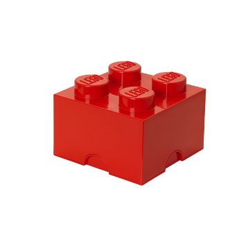 LEGO Storage Brick 4, Red