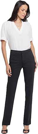 NYDJ Women's Slim Trouser Pants With Ponte Knit |Office Work Pants For Women