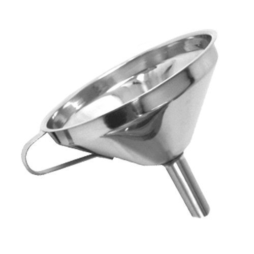 ChefLand Stainless Steel Funnel with Removable Strainer 6-Inch
