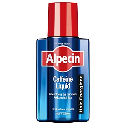 Alpecin Caffeine Liquid Scalp Tonic 200ml | Hair Tonic for Hair Growth Prevents Hair Fall | Strengthens Hair Roots Reduces Hair Loss | Hair Energizer Vitalizer | Hair Gain Tonic