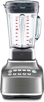 Breville BBL820SHY1BUS1 the Q Countertop Super Blender, 68 fl oz, Smoked Hickory