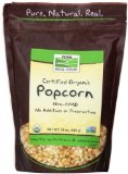 Now Foods Organic Popcorn 24 Ounce Pack of 2